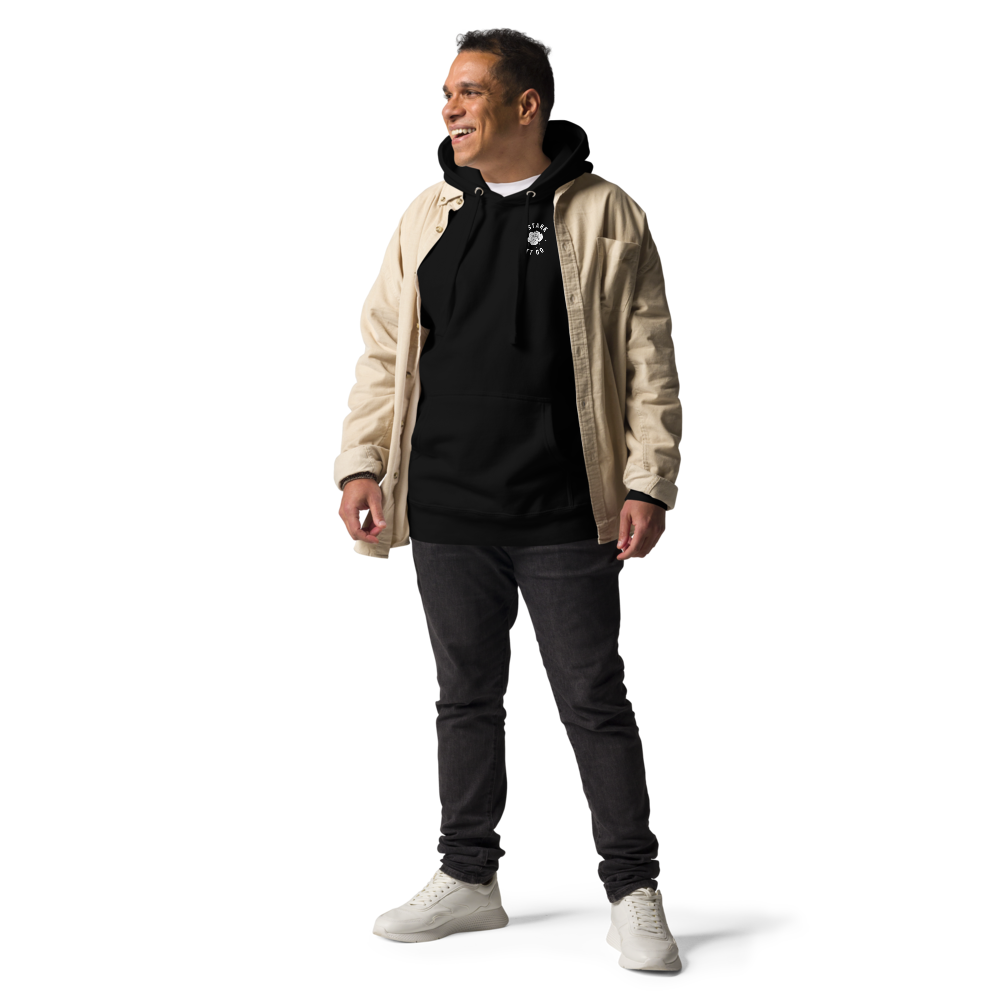 STARK Let Go To Grow @}----- Bold Print Unisex Hoodie