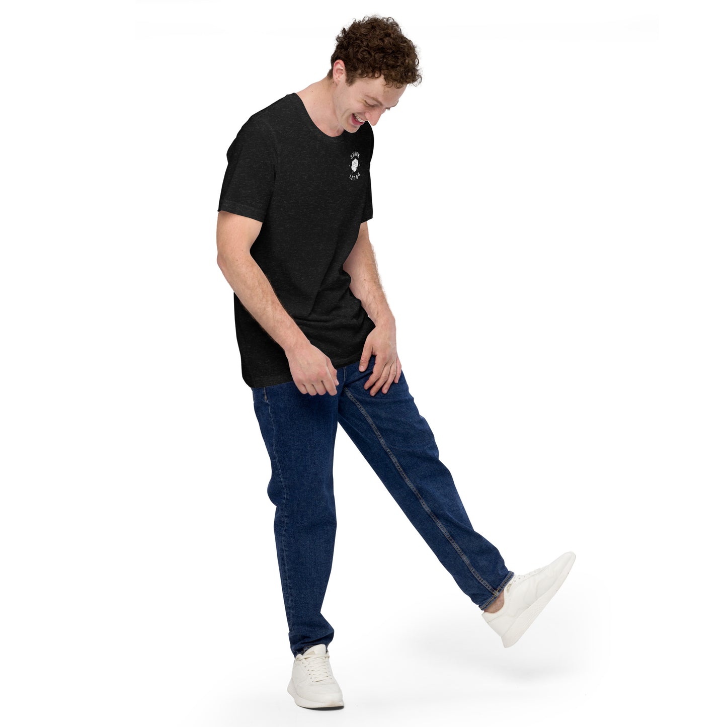 STARK Let Go To Grow @}----- Bold Print Bella Soft T-Shirt