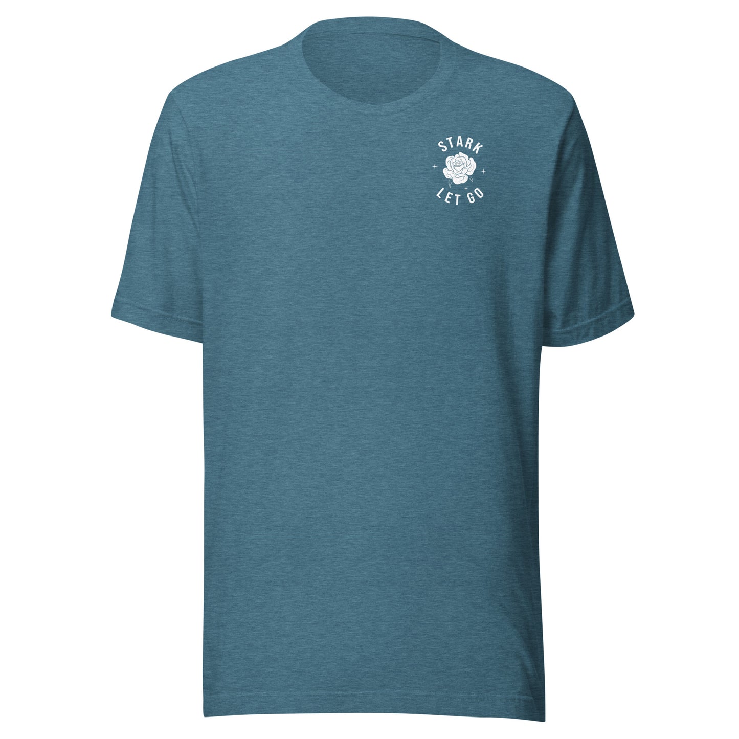 STARK Let Go To Grow @}----- Bold Print Bella Soft T-Shirt